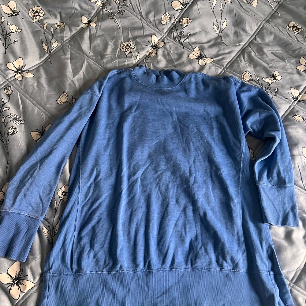 Maurices Sky Blue Cowl Neck Sweater
